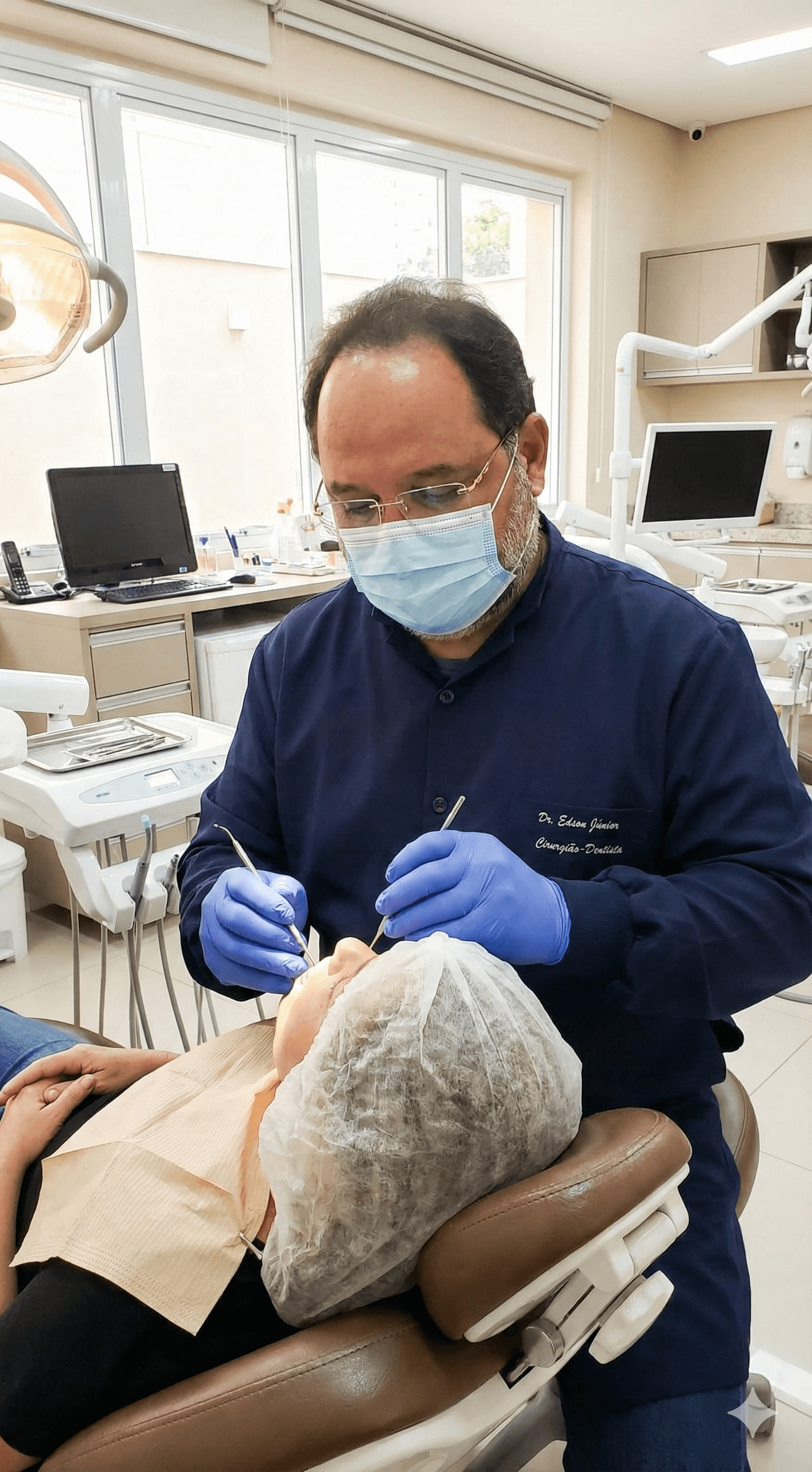 Dr. Edson Xavier - Cirurgião-dentista em atendimento, odontologia em Belo Horizonte